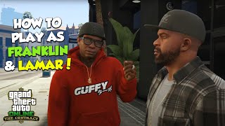 How To Start The NEW Franklin &amp; Lamar Co-Op Story! (yes, seriously...) GTA Online The Contract DLC