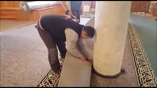 Konya Alâeddin Cami Halı Döşeme - Bölüm 2