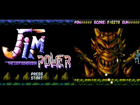 Jim Power : The Lost Dimension (Homebrew) NES - Walkthrough