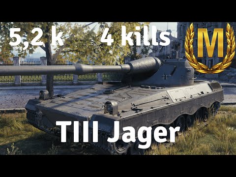 TIII Jager - Master - 5.2 Damage - 4 Kills - World of Tanks
