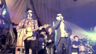 Shane MacGowan with Cronin at The Salty Dog stage @ Electric Picnic 2014. The Rising of the Moon