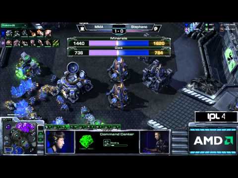 Stephano vs MMA - Game 2 - IPL4 Champ Bracket LR2 - StarCraft 2