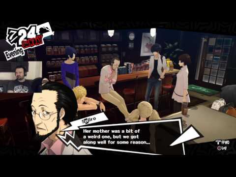 Persona 5 playthrough pt205 - A Home Intrusion!!! WTF?!/Sad Sojiro Story
