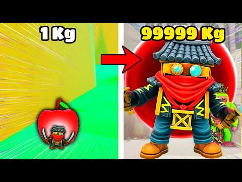 From tiny to GIANT DOJONINI ASSASSINI in Brainrot Evolution (Roblox)