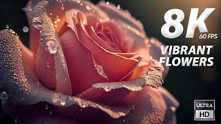 The Exquisite Beauty of Flowers in 8K ULTRA HD (60 FPS)
