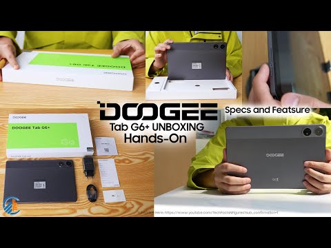 Doogee Tab G6+ Unboxing & Hands-On Review – Specs That WOW!