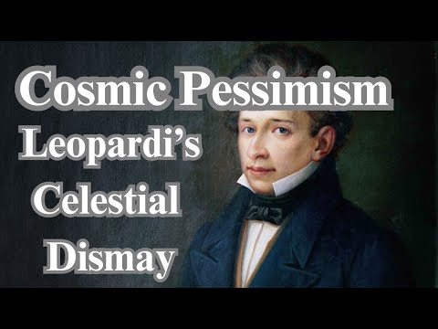 Cosmic Pessimism - Giacomo Leopardi's Grim and Sublime Philosophy