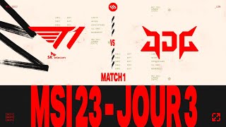 MSI 2023 - Finale Upper Bracket - T1 vs JDG - BO5