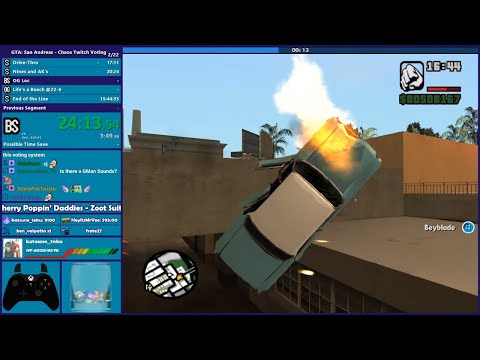 GTA San Andreas Chaos Mod Testing - Hugo_One Twitch Stream - 6/24/2020