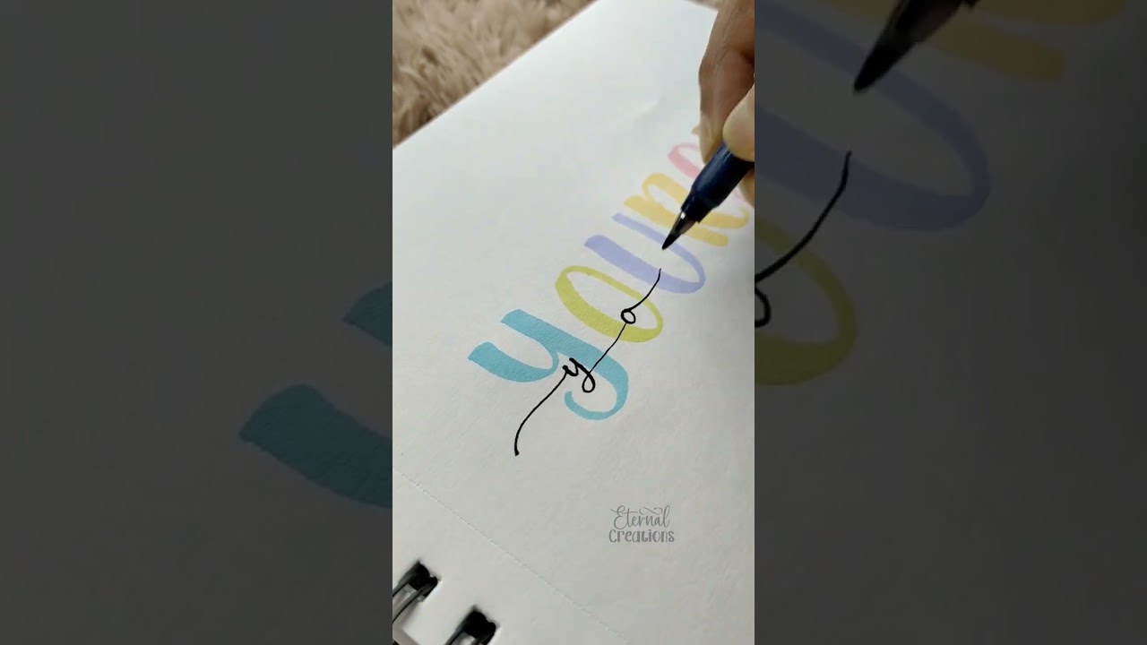 Short quotes lettering ideas 💡 #shorts #calligraphy #satisfying #quotes