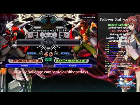AniClash Day One: BBCP: Extend - Loser's Semis - Jetherin (Ragna) vs Rychtor (Bang)