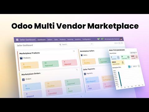 What is Odoo Multi Vendor Marketplace?