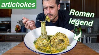 Roman Artichokes, Rome’s other Famous Aritchoke Recipe