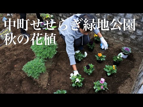 Parque Nakamachi Seseragi Ryokuchi Plantación de flores de otoño