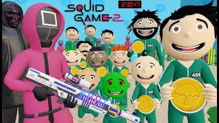 Bittu Sittu in Squid Game Part 2 | Dalgona Challenge / Sugar Honeycomb