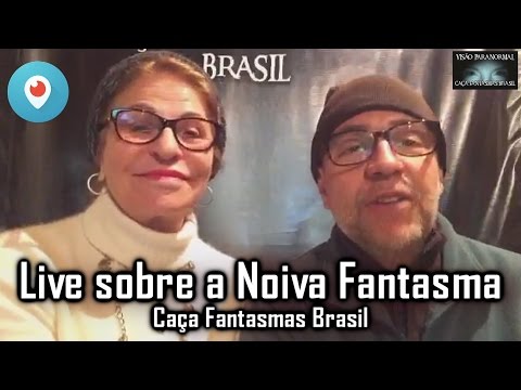 Imagem da Noiva Fantasma Maria da Fé LIVE CFB#910 - Caça Fantasmas Brasil