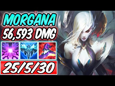 S+ INSANE OUTPLAY 938 AP CLEAN COVEN MORGANA MID EVERFROST GLACIAL | Build & Runes League of Legends