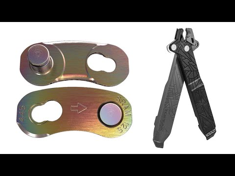 How to Remove/Install Master Link, Topeak Power Lever X Bike Master Link Tool