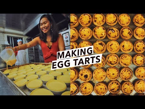 Making Portuguese Egg Tarts in Macao (Kinda) | 葡式蛋挞 | Macau Travel Vlog/Street Food Tour Video