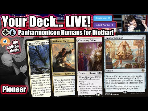 Your Deck... LIVE! Pioneer Panharmonicon Humans for Diothar - Somewhere Saffron Olive Has The Tingle