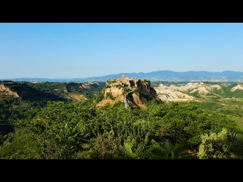 Vídeo Drone 4K – De Castel Telvana passando por Saturnia até Civita di Bagnoregio, isso é maravilhoso!