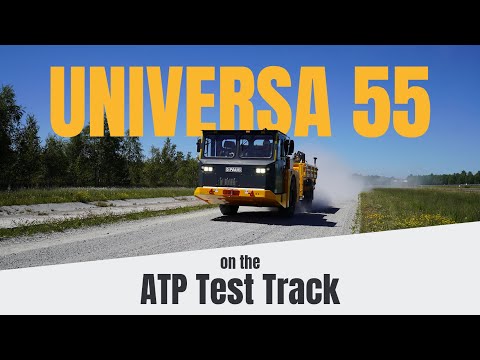 Paus UNIVERSA 55 on the ATP Test Track