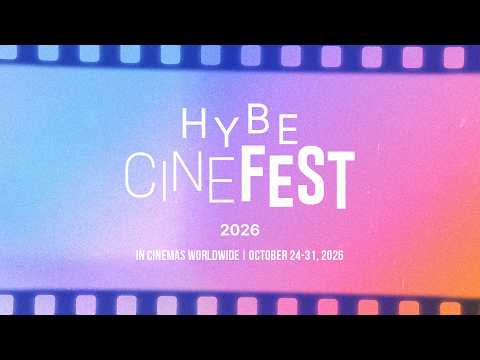 HYBE CINE FEST 2026 Line-up Trailer