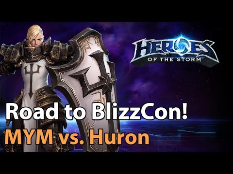 ► Heroes of the Storm Pro Gameplay: Meet your Makers vs. Huron - Road to BlizzCon
