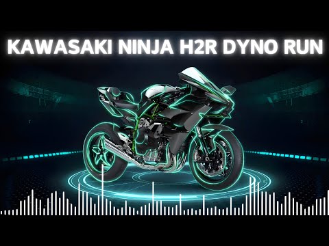 Kawasaki Ninja H2R Screaming on the Dyno 💥