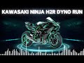 Kawasaki Ninja H2R Screaming On The Dyno