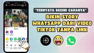 Download lagu How to Share TikTok Videos to WhatsApp Status mp3