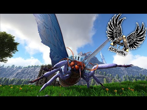 DOMAMOS A BORBOLETA GIGANTE!!! ep.08 - ARK ACA REDEMPTION VOLCANO
