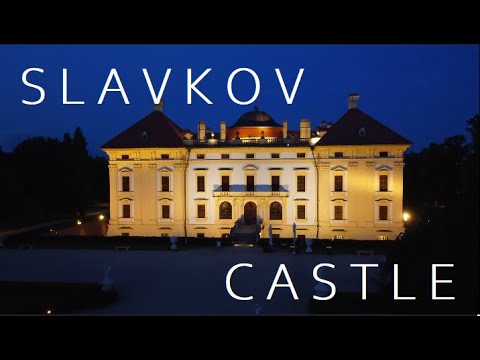 Slavkov Castle (Austerlitz Castle), Slavkov u Brna, Czechia [FromAbove] [4K]