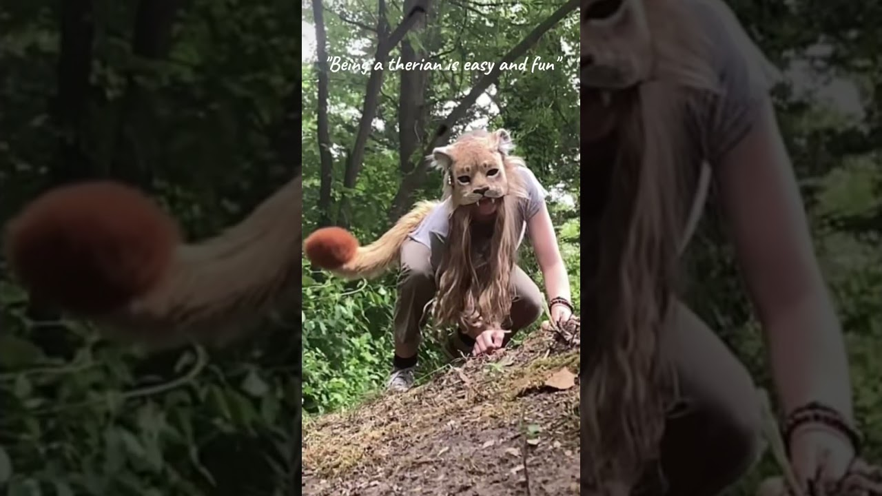 Being a therian is NOT easy #therian #therianthropy #theriangear #therians #antizoo