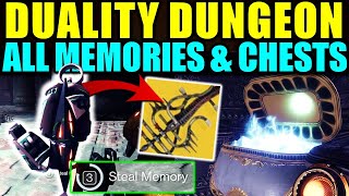 ALL Duality Dungeon Collectables & Chests! (Get Heartshadow Exotic easier!)