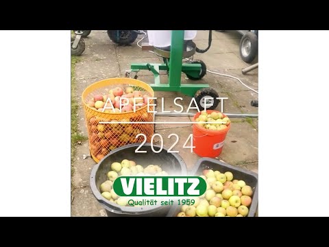 🎥 Erster Einsatz unserer Vielitz Saftpresse SP30 – Apfelsaft selbst gemacht! 🍎(Kundenvideo)
