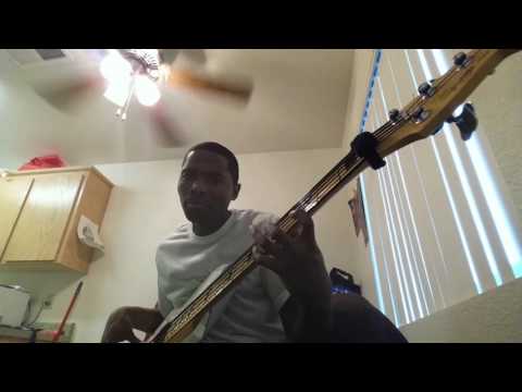 Tim Tyler (88Karats) 5 string Squire bass