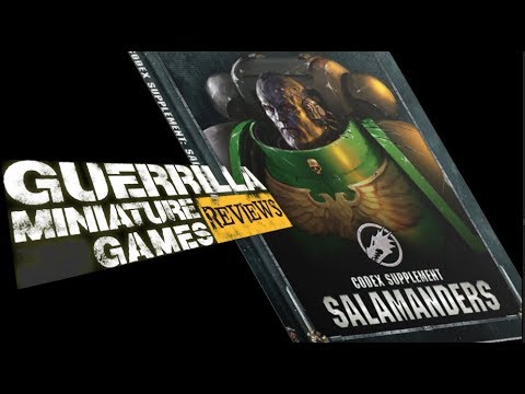 GMG Reviews - Codex Supplement: Salamanders by Games Workshop