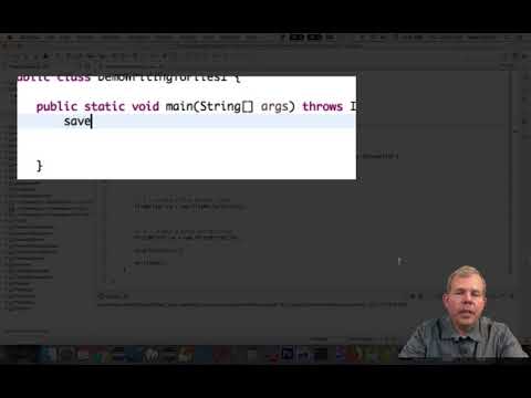 Java Write Strings To File 2 Create A Reusable Method