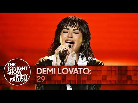 Demi Lovato: 29 | The Tonight Show Starring Jimmy Fallon