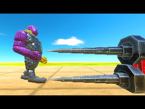 Duo Piercer vs Mecha Units | Animal Revolt Battle Simulator