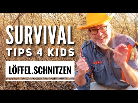 Survival – Tips4Kids – Löffel schnitzen – Ädu Jaggi