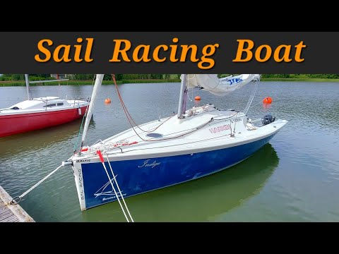 Skippi 650 Race, Sailboat. First Test!