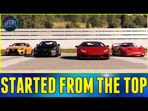 Forza Horizon 2 Online : Top Gear Challenge - STARTED FROM THE TOP?!?! (Part 2)