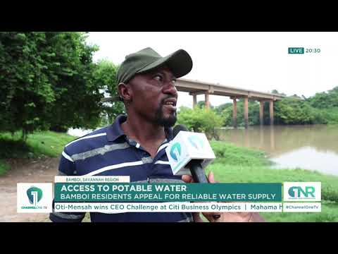 Bamboi Residents Appeal for Potable Water as Households Depend on Black Volta
