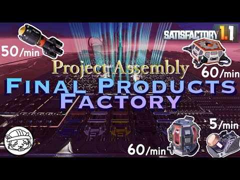 The Final Factory: Mass-Producing Space Elevator Parts in Satisfactory 1.1