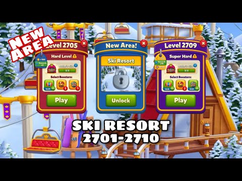 Royal Match New Area Ski Resort | Super Hard Level 2701 - 2705 - 2709 | Jatim Indo Team Battle 👑