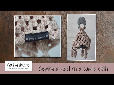 10 Labels - Made by Farmor - 5 cm - Sandfarget