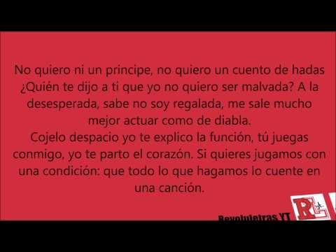 TENERME QUISIERAS (LETRA) - FAYME♥