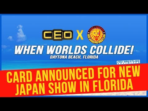 Match Card Announced For The ‘CEOxNJPW’ Event In Florida